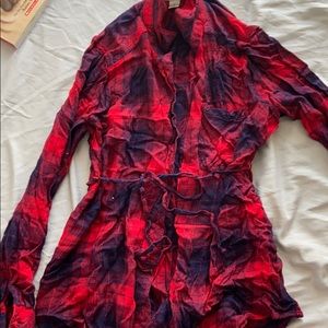 Buttery soft maternity flannel